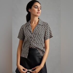 Faithfull the Brand‎ Farrow Patterned Blouse NWT